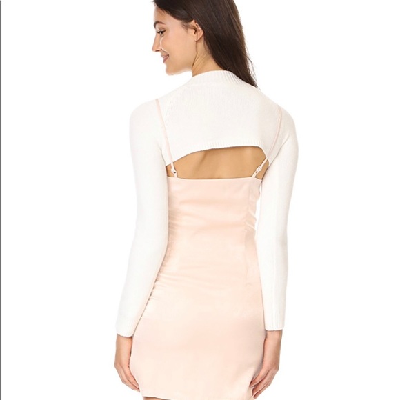 Endless Rose Slip Dress with Crop Sweater - Picture 2 of 4